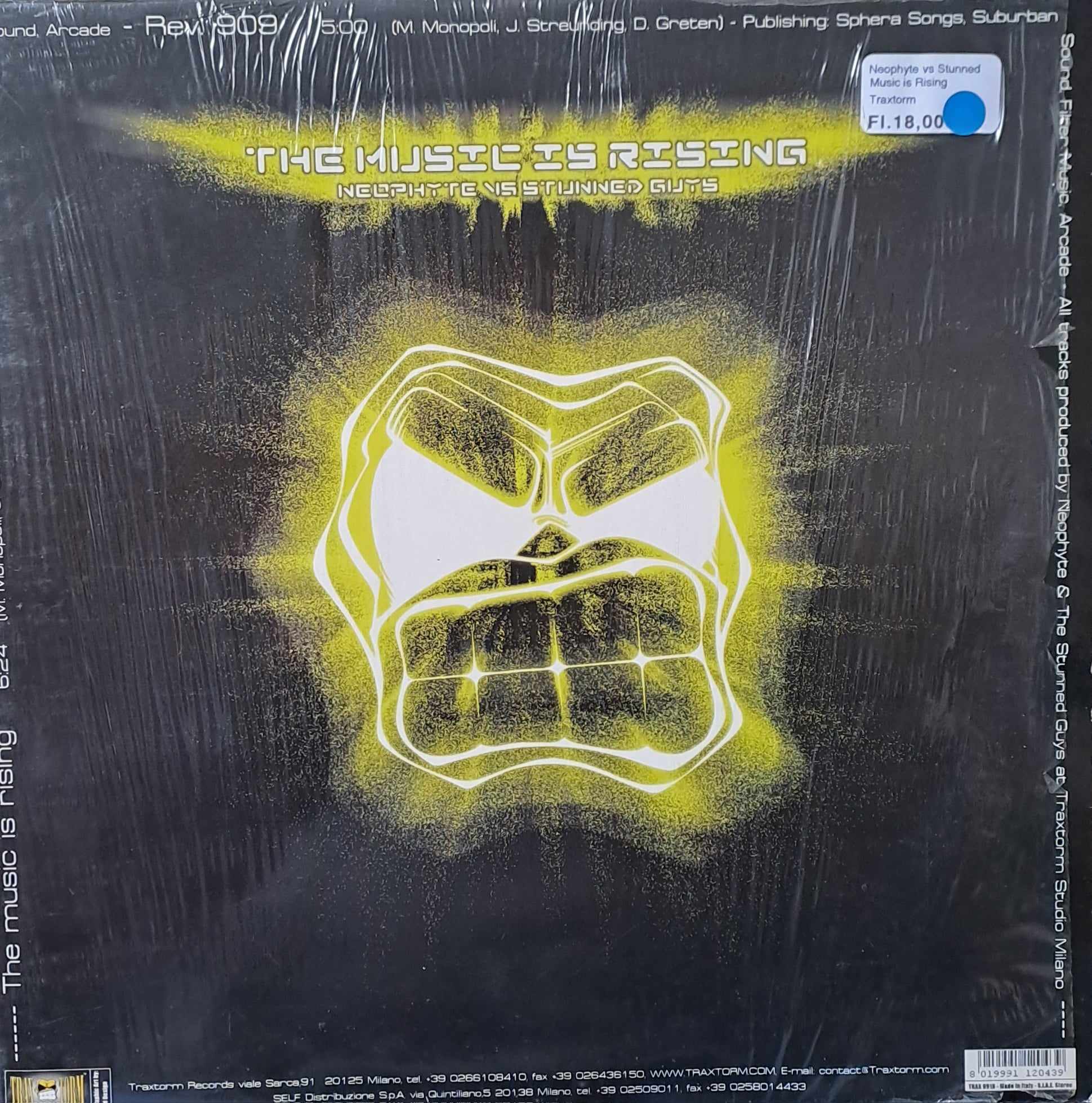 Traxtorm Records 9918 - vinyle gabber